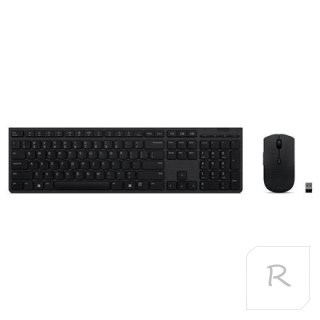 Lenovo | Professional Wireless Rechargeable Keyboard and Mouse Combo (Lithuanian) | Keyboard and Mouse Set | Wireless | Mouse in