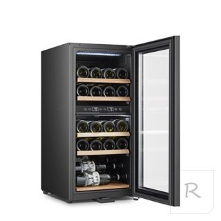 Adler | Wine Cooler | AD 8080 | Energy efficiency class G | Free standing | Bottles capacity 24 | Cooling type Compressor | Blac