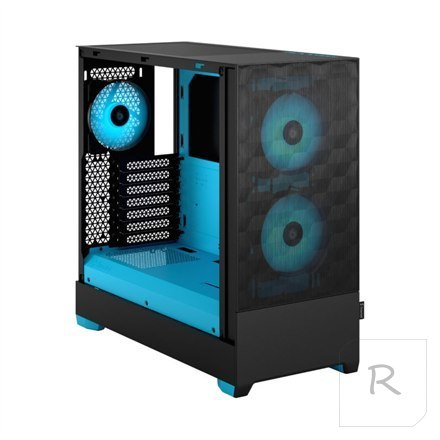 Fractal Design | Pop Air RGB | Side window | Cyan Core TG Clear Tint | ATX, mATX, Mini ITX | Power supply included No | ATX