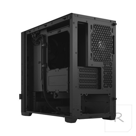 Fractal Design | Pop Mini Silent | Side window | Black Solid | mATX, Mini ITX | Power supply included No | ATX