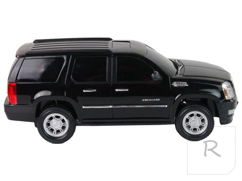 Auto Cadillac Escalade R/C Czarny Światła Dźwięk 1:16