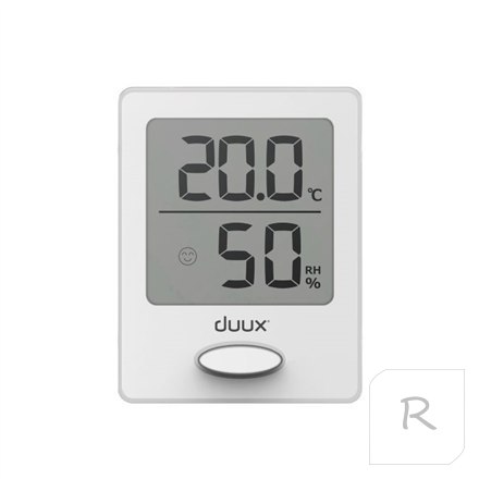 Duux | White | LCD display | Hygrometer + Thermometer | Sense