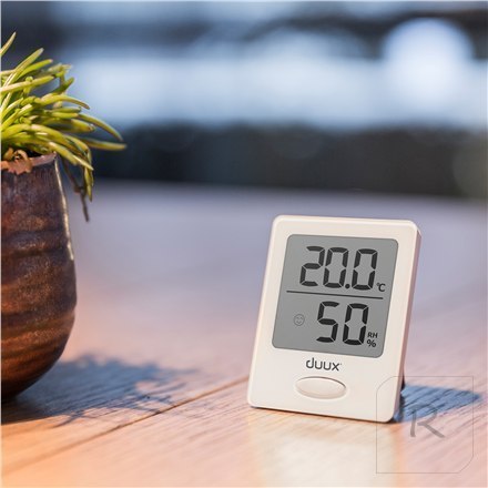 Duux | White | LCD display | Hygrometer + Thermometer | Sense