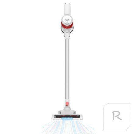 Adler | Vacuum Cleaner | AD 7051 | Cordless operating | 300 W | 22.2 V | Operating time (max) 30 min | White/Red