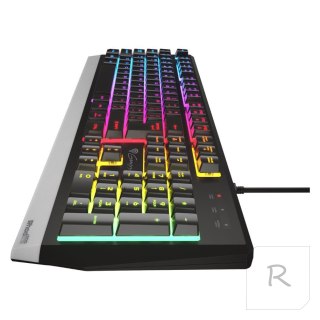 Genesis | Rhod 300 RGB | Gaming keyboard | RGB LED light | US | Black | Wired | 1.75 m