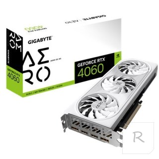 Gigabyte | GeForce RTX 4060 AERO OC 8G | NVIDIA GeForce RTX 4060 | 8 GB