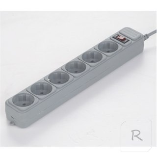 Gembird SPG6-B-10C Power Cube - surge protector | Output Connector Qty 6 | 3 m | White