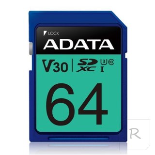 ADATA | Premier Pro | UHS-I | 64 GB | SDXC | Flash memory class 10