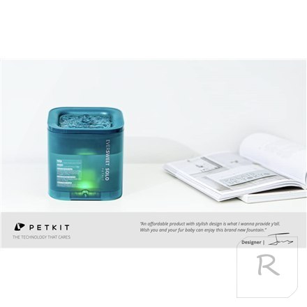 PETKIT | Eversweet Solo | Smart Pet Drinking Fountain | Capacity 1.8 L | Material Plastic | Green