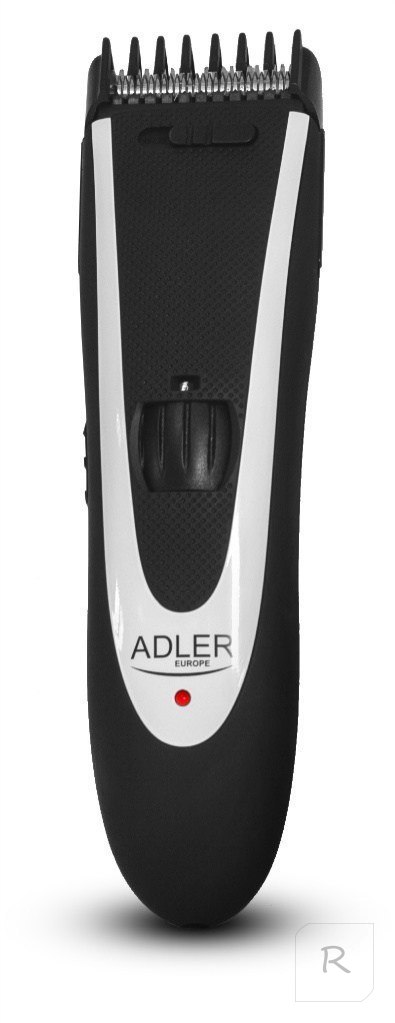 Adler AD 2822 Hair clipper + trimmer, 18 hair clipping lengths, Thinning out function, Stainless steel blades, Black