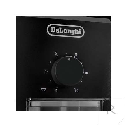 Coffee Grinder Delonghi | KG 79 | 110 W | Coffee beans capacity 120 g | Number of cups 12 pc(s) | Black