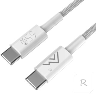 Kabel USB Typu C - USB Typu C 1m 65W