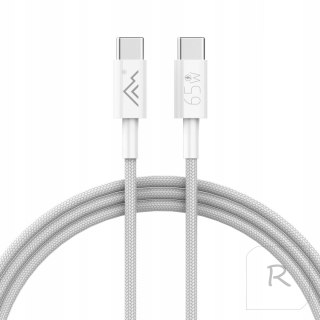 Kabel USB Typu C - USB Typu C 1m 65W