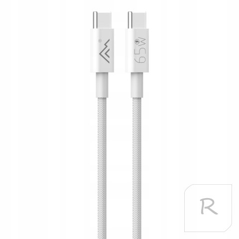 Kabel USB Typu C - USB Typu C 1m 65W