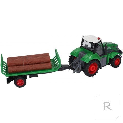 WOOPIE Traktor z Przyczepą na Pilota Sterowany RC - Skala 1:24