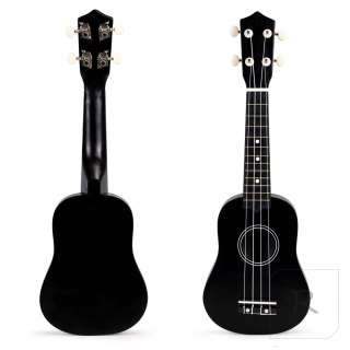 Gitara ukulele dla dzieci drewniana 4 struny nylonowe ECOTOYS