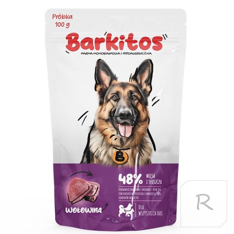 PRÓBKA Barkitos wołowina z ryżem 100 g