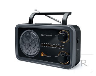 Muse | M-06DS | AUX in | Grey | 2-bands portable radio