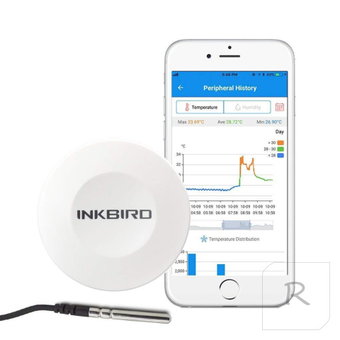 TERMOMETR HIGROMETR BLUETOOTH Z APLIKACJĄ SMART SENSOR Inkbird IBS-TH1