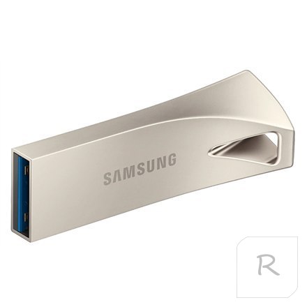 Samsung | BAR Plus | MUF-128BE3/APC | 128 GB | USB 3.1 | Silver