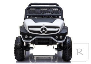 Auto na Akumulator Mercedes Unimog Biały