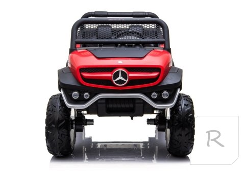 Auto na Akumulator Mercedes Unimog Czerwony