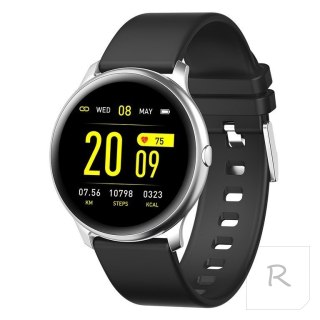 SMARTWATCH UNISEX G. Rossi SW010-5 silver/black (sg005f)