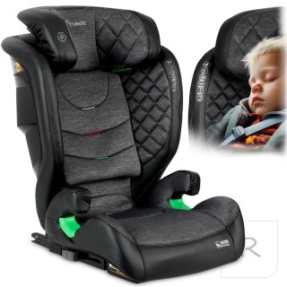 Fotelik samochodowy Nukido Louis czarno-szary 15-36 kg ISOFIX