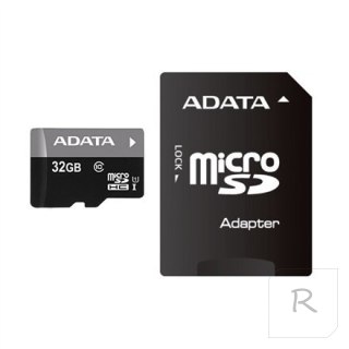 ADATA | Premier UHS-I | 32 GB | MicroSDHC | Flash memory class 10 | Adapter