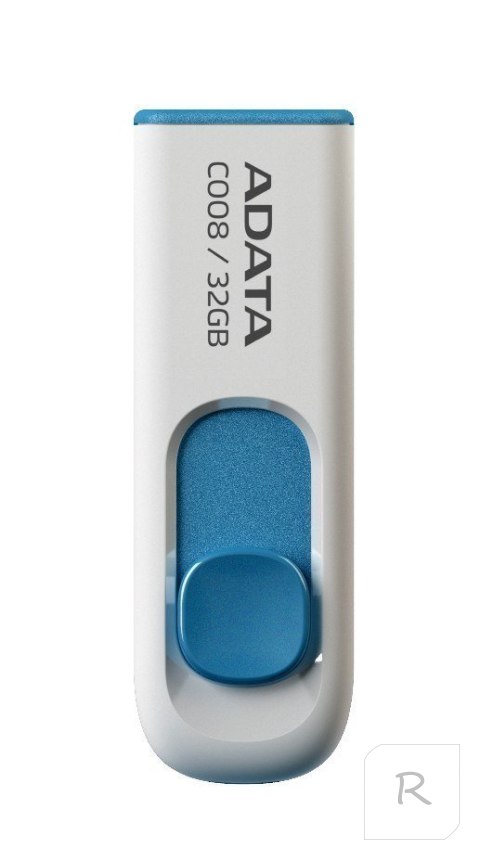 ADATA | C008 | 32 GB | USB 2.0 | White/Blue