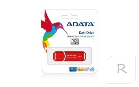 ADATA | UV150 | 32 GB | USB 3.0 | Red