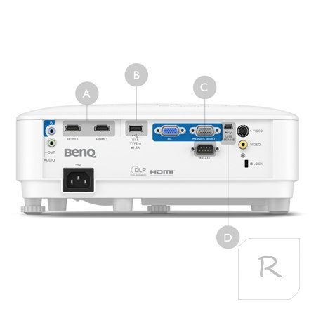 Benq | MX560 | DLP projector | XGA | 1024 x 768 | 4000 ANSI lumens | White