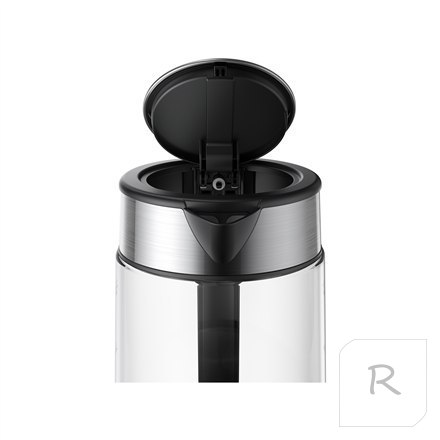 Xiaomi | Electric Glass Kettle EU | Electric | 2200 W | 1.7 L | Glass | 360° rotational base | Black/Stainless Steel