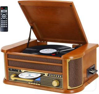 GRAMOFON MUSITREND RETRO ELEGANCKI 3 BIEGOWY