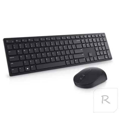 Dell | Pro Keyboard and Mouse (RTL BOX) | KM5221W | Keyboard and Mouse Set | Wireless | Batteries included | RU | Black | Wirele