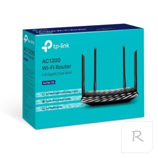 TP-LINK | Router | Archer C6 | 802.11ac | 300+867 Mbit/s | 10/100/1000 Mbit/s | Ethernet LAN (RJ-45) ports 4 | Mesh Support No |