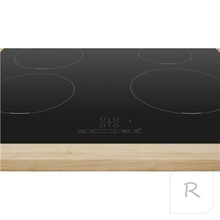 Bosch Hob | PIE611BB5E | Induction | Number of burners/cooking zones 4 | Touch | Timer | Black | Display