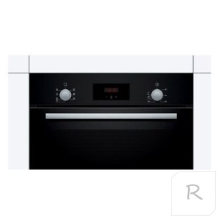 Bosch | Oven | HBF133BA0 | 66 L | Electric | EcoClean | Knobs | Height 59.5 cm | Width 59.4 cm | Black