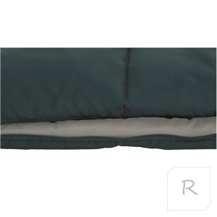 Easy Camp Moon 200 Double Sleeping Bag 220 x 150 cm 2 way open - auto lock, L-shape Teal