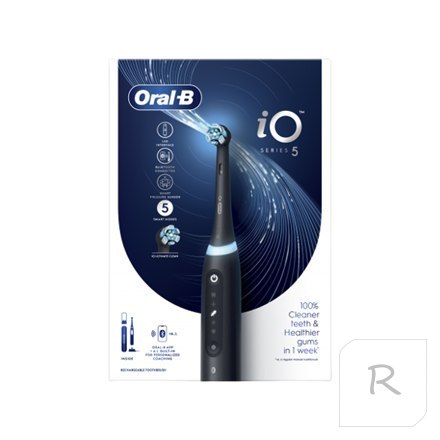 Oral-B | Electric Toothbrush | iO5 | Rechargeable | For adults | Number of brush heads included 1 | Number of teeth brushing mod