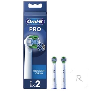 Oral-B | Precision Clean Brush Set | EB20RX-2 | Heads | For adults | Number of brush heads included 2 | White