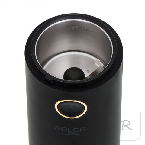 Adler | AD 4446bg | Coffee Mill | 150 W | Coffee beans capacity 75 g | Number of cups pc(s) | Black