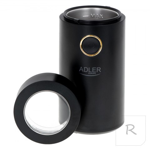 Adler | AD 4446bg | Coffee Mill | 150 W | Coffee beans capacity 75 g | Number of cups pc(s) | Black