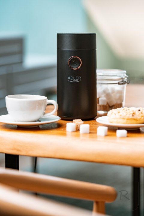 Adler | AD 4446bg | Coffee Mill | 150 W | Coffee beans capacity 75 g | Number of cups pc(s) | Black