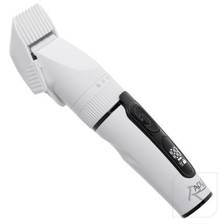 Adler | Hair Clipper with LCD Display | AD 2839 | Cordless | Number of length steps 6 | White/Black