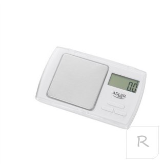 Adler | Precision scale | AD 3161 | Maximum weight (capacity) 0.5 kg | Accuracy 0.01 g | White