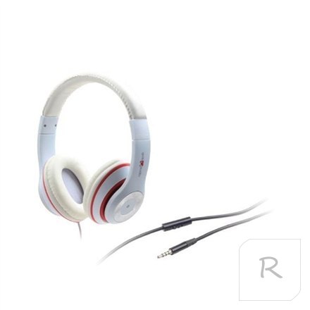 Gembird | MHS-LAX-W Stereo headset ""Los Angeles"" | Wired | On-Ear | Microphone | White