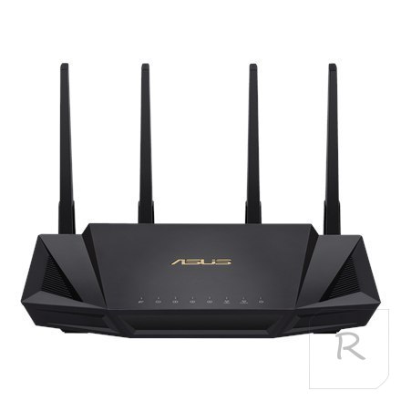 Asus | Wireless Wifi 6 Dual Band Gigabit Router | RT-AX58U | 802.11ax | 2402+574 Mbit/s | 10/100/1000 Mbit/s | Ethernet LAN (RJ-