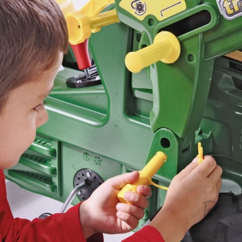 Rolly Toys John Deere Traktor na pedały Biegi Pompowane Koła 3-8 lat