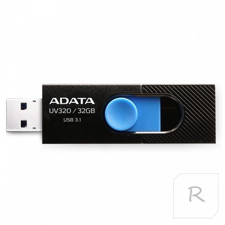 ADATA | UV320 | 32 GB | USB 3.1 | Black/Blue